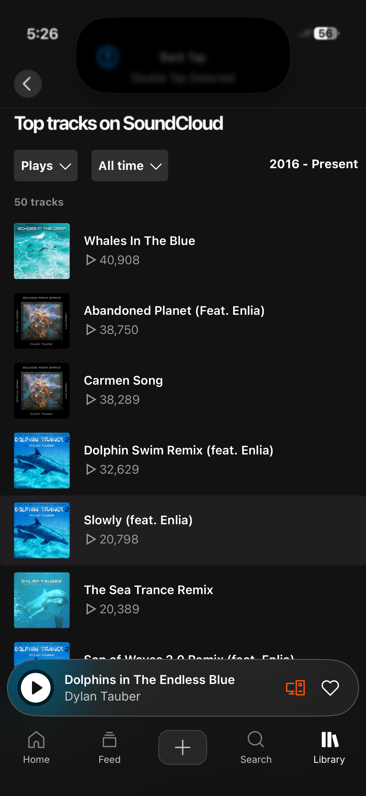 All Time SoundCloud Plays