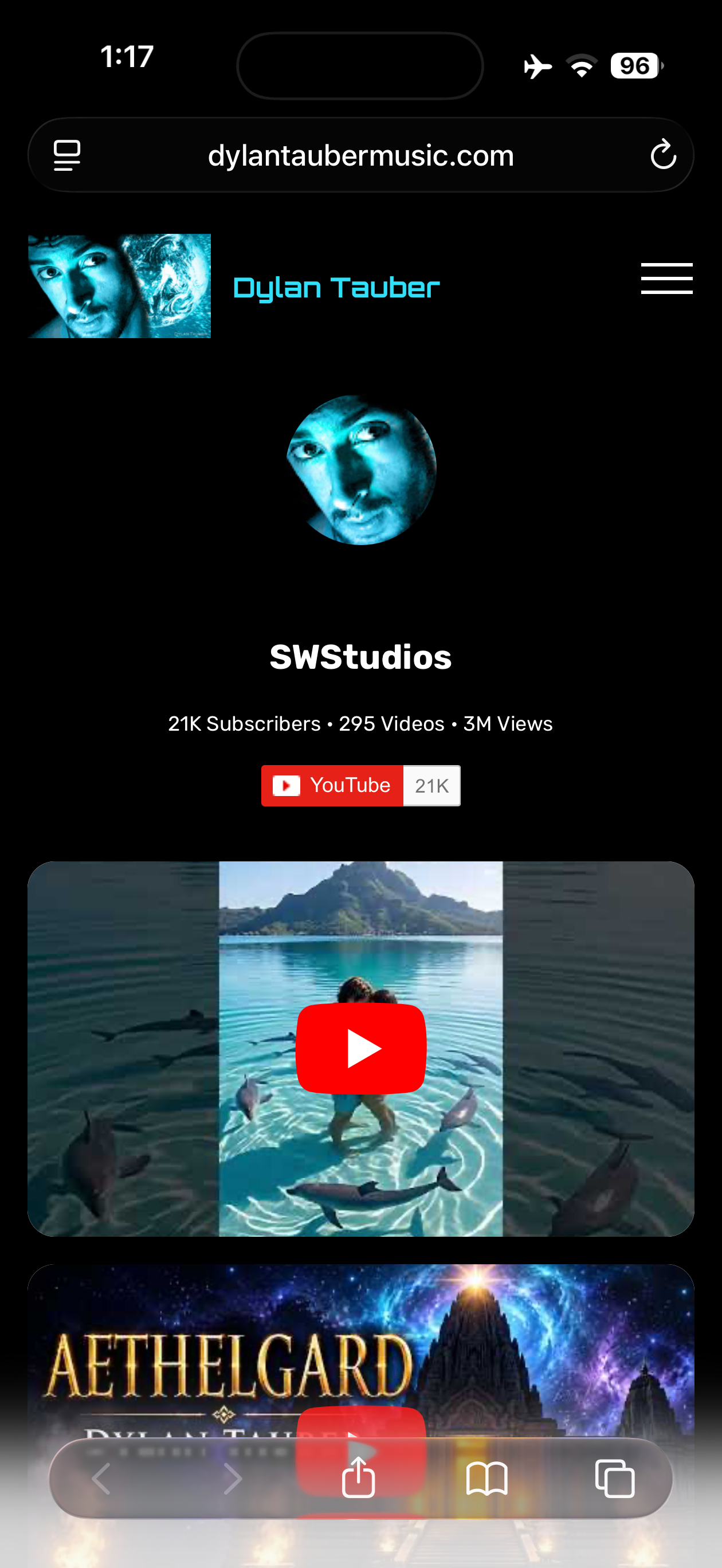 Dylan Tauber on YouTube
